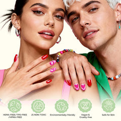 MelodySusie plant-based 3-free formula gentle on skin.