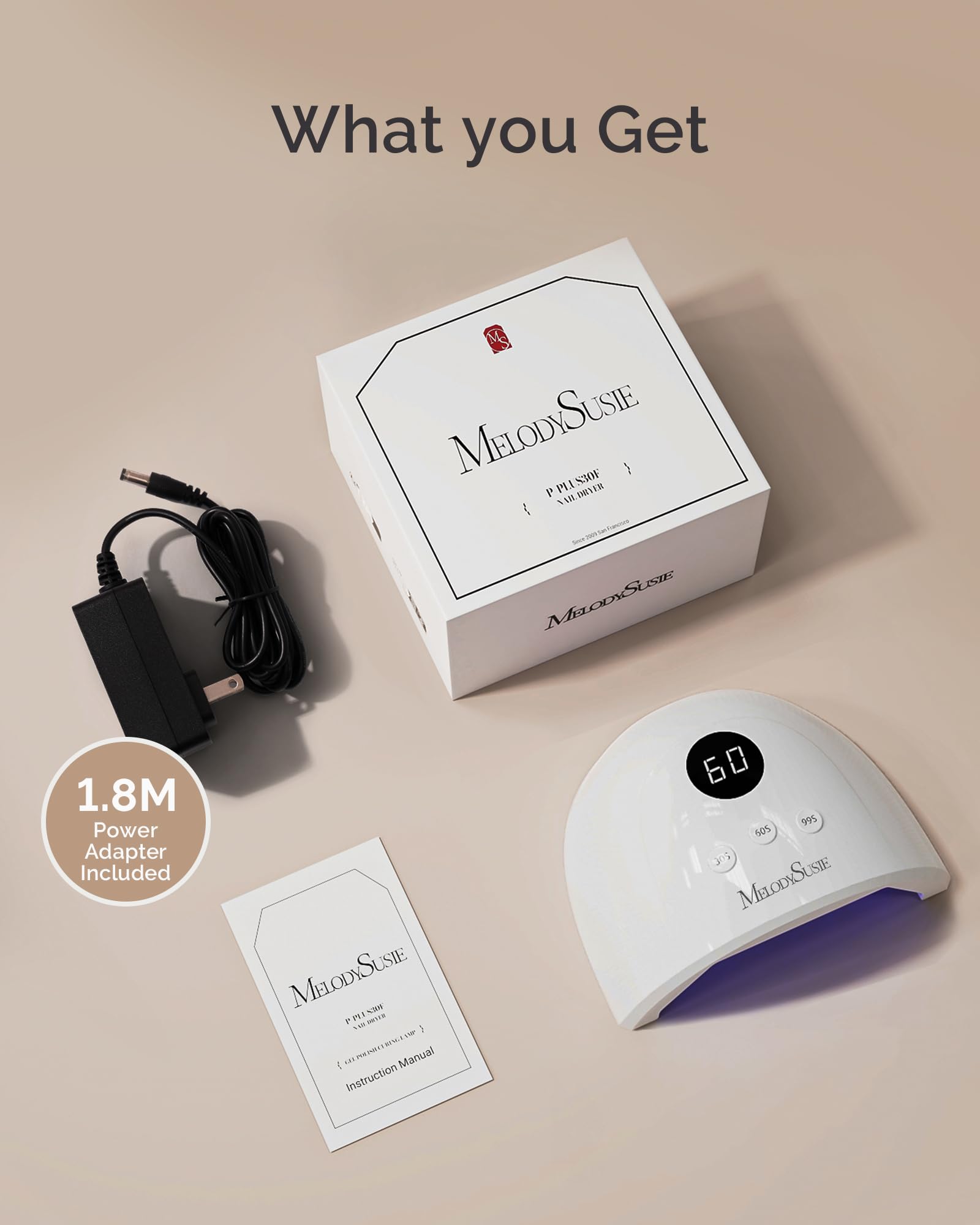 Long lifespan up to 50,000 hours with proper ventilation in MelodySusie Plus30F.