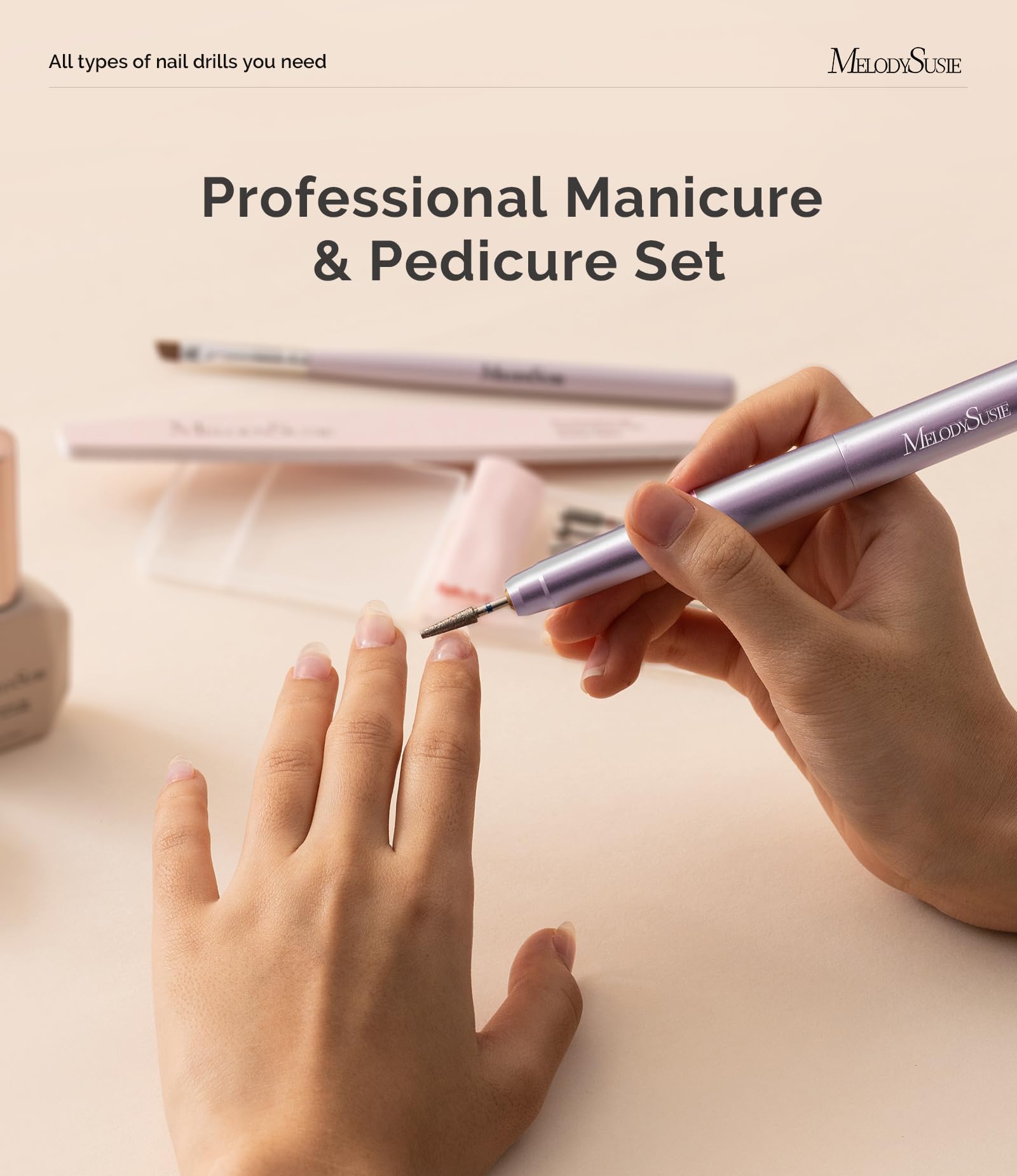 PM170F offers 30-speed control for gentle to thorough filing