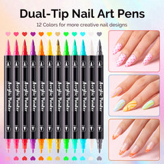 MelodySusie premium fast-drying formula ensures quick art without smudging