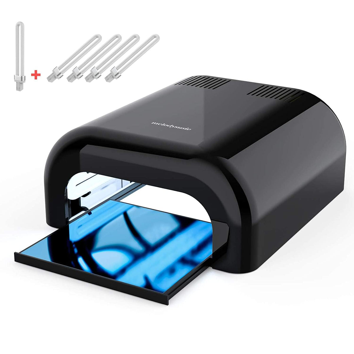 MelodySusie S-Pro04 nail lamp front view for precise professional curing