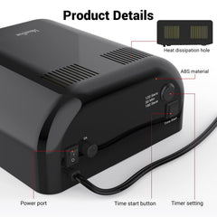 Reflective surface of MelodySusie S-Pro04 enhances curing efficiency with even light