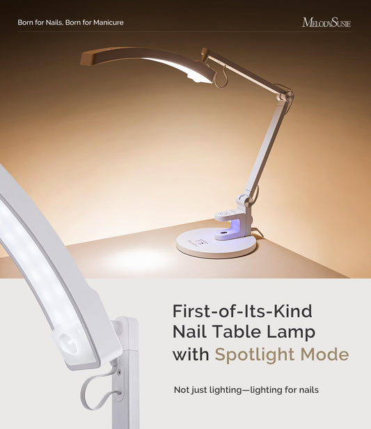 MelodySusie S-Pro29G adjustable arm and boom offer versatile angles for comfortable sessions.