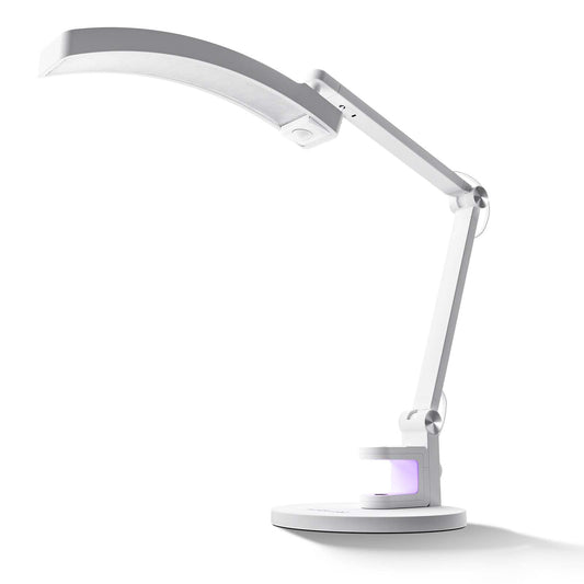 MelodySusie S-Pro29G LED manicure lamp panel provides precise nail lighting for detailed work.