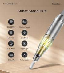 MelodySusie SC300F cordless nail drill enables portable manicures