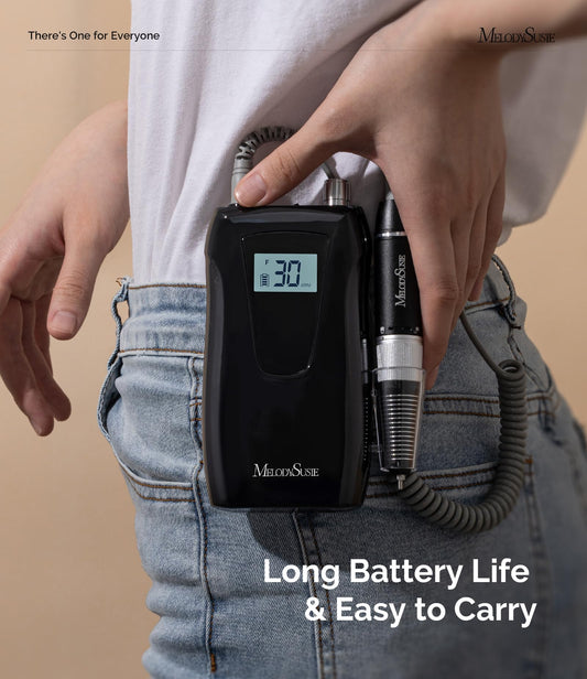 MelodySusie SC320D LCD display shows RPM direction and charge status