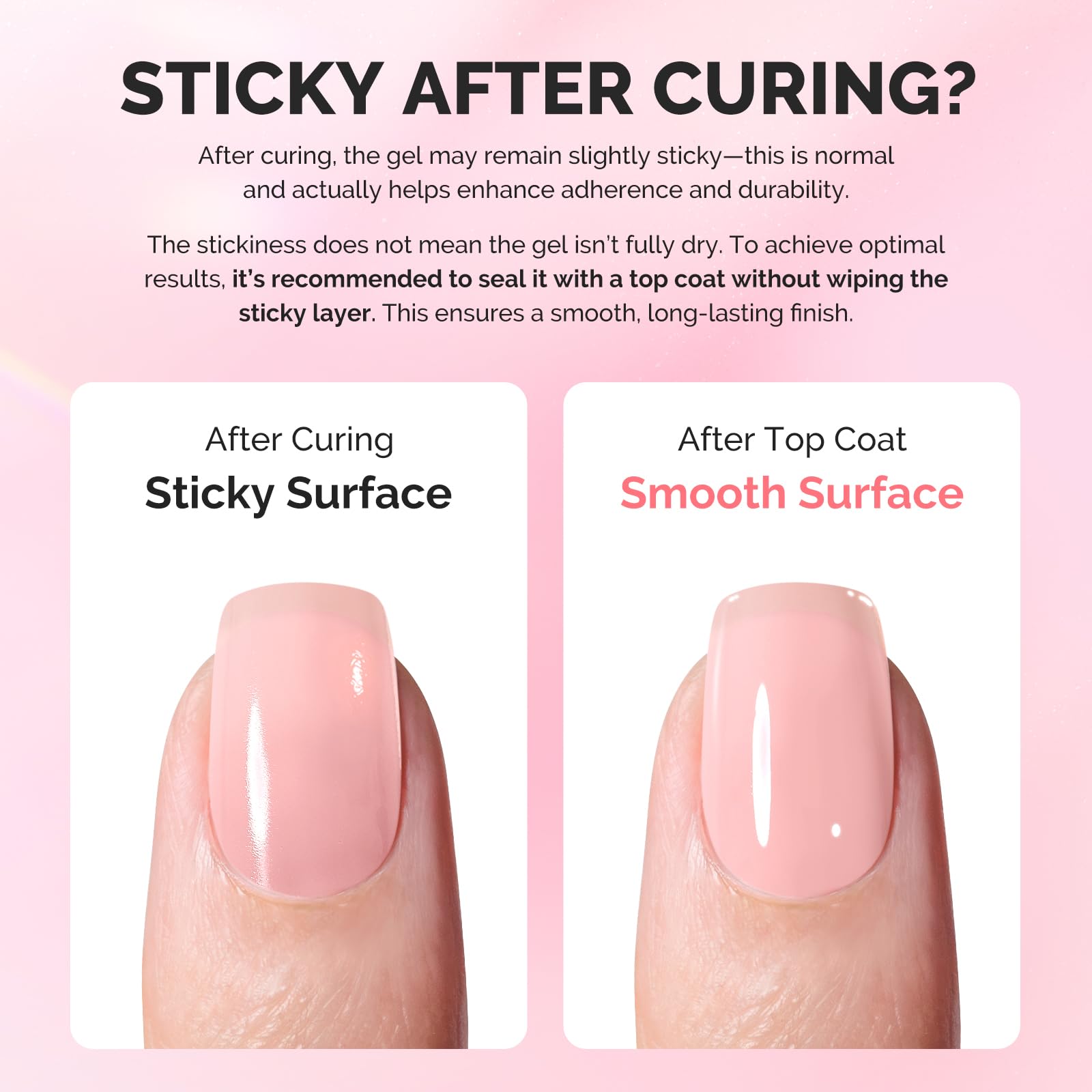 MelodySusie self-leveling builder gel with built-in brush for easy application