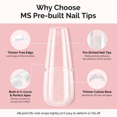 MelodySusie solid nail glue gel 20g for strong adhesion
