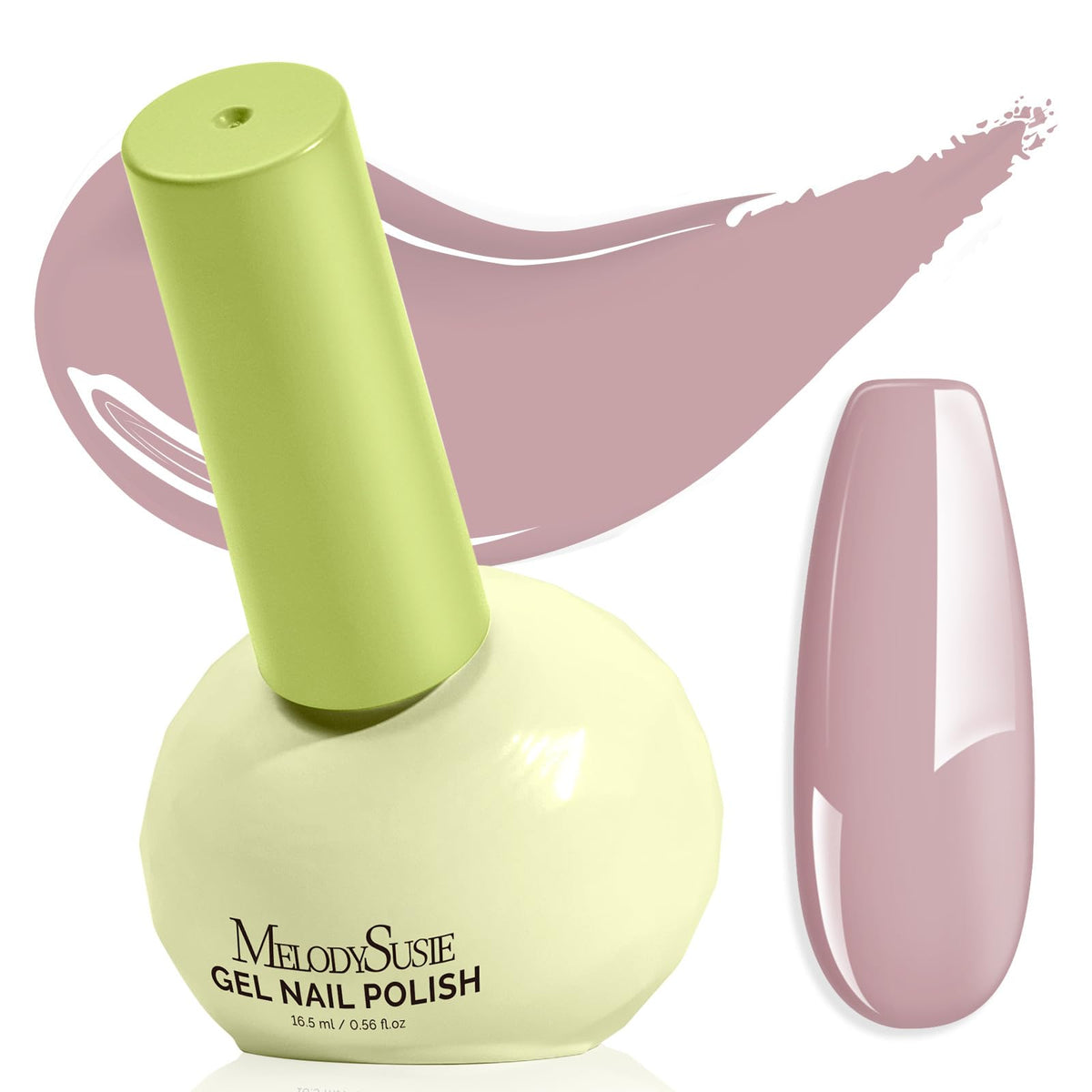 MelodySusie tilt-and-stand bottle for easy gel polish access during application