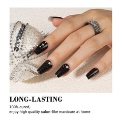 MelodySusie UV lamp compatible wraps for long-lasting shine