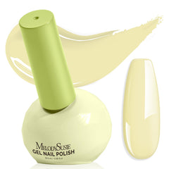 MelodySusie Yellow Gel Polish bottle showing vibrant color for at‑home manicure