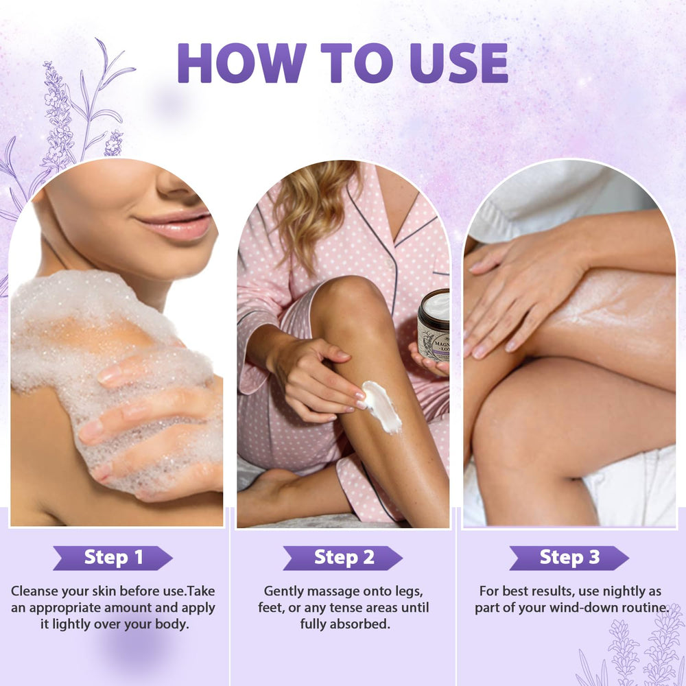 Melopuff lavender-scented lotion for calming bedtime rituals.