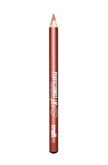 Melt Cinnamon Lip Pencil in burnt sienna application for defined lips and everyday color