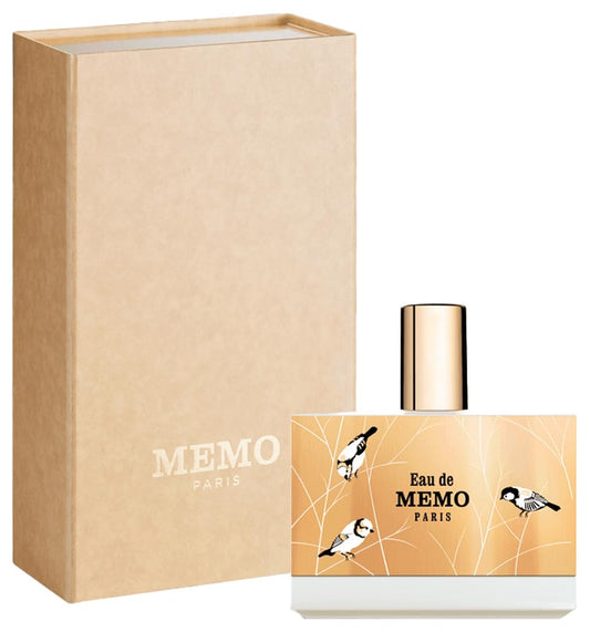 Memo Paris Eau de Memo green tea note opens with bright, uplifting scent.