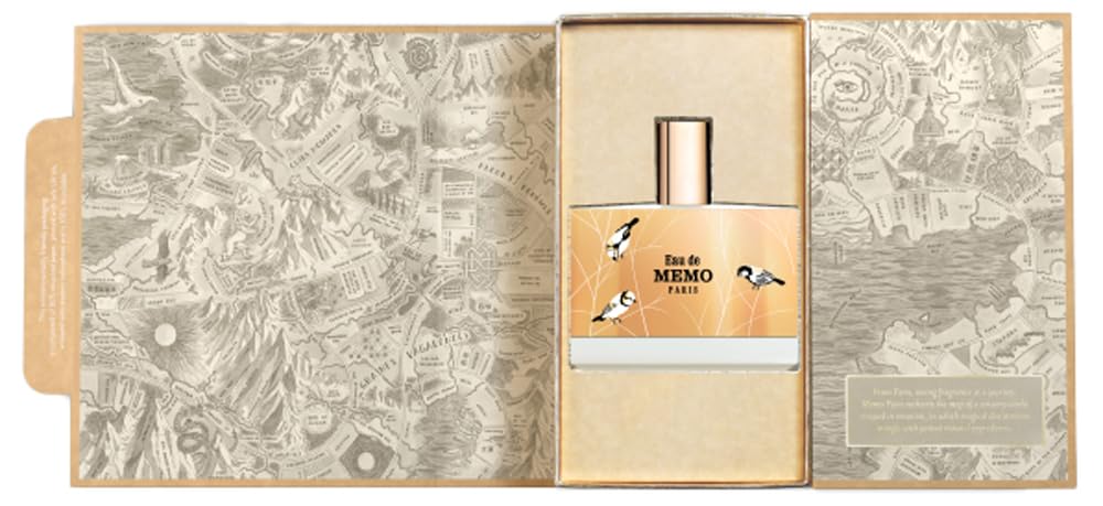 Memo Paris Eau de Memo jasmine heart with leather base for elegant depth.