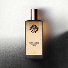 Memo Paris French Leather rose note enhances a romantic aura for evening events