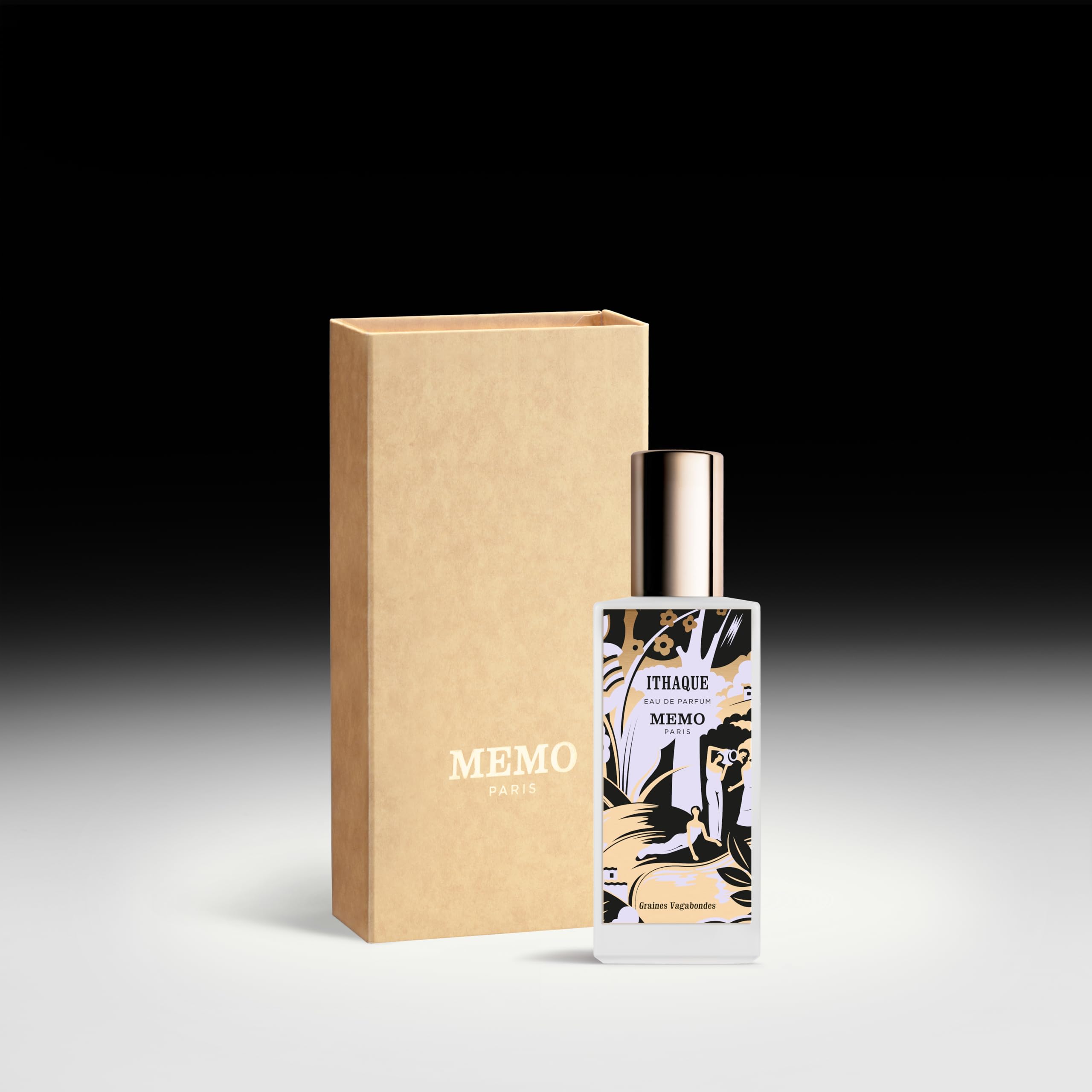 Memo Paris Ithaque atomizer spray delivers a smooth mist for daily wear.