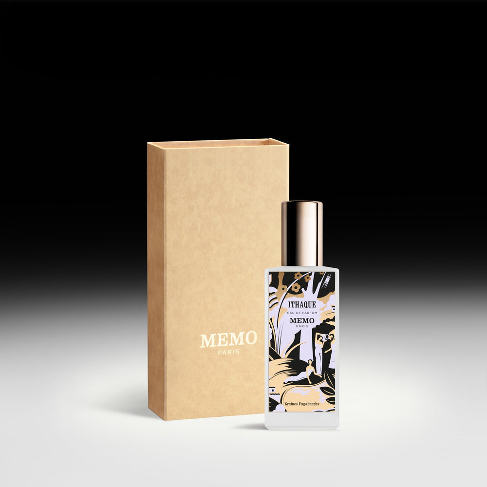 Memo Paris Ithaque atomizer spray delivers a smooth mist for daily wear.