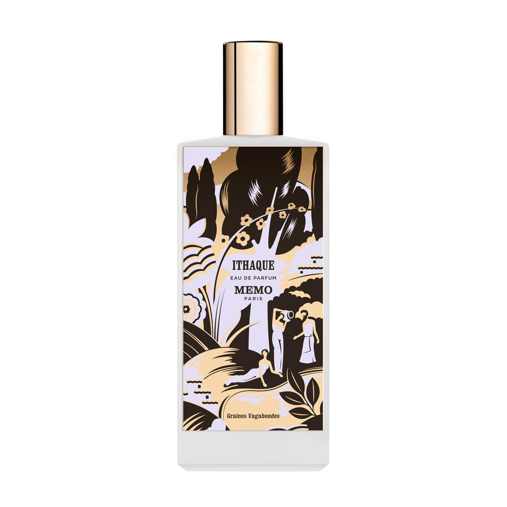 Memo Paris Ithaque bottle front view for elegant daily wear