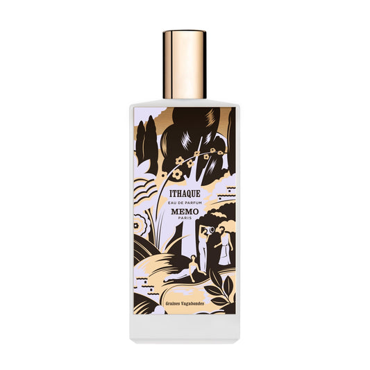 Memo Paris Ithaque bottle front view for elegant daily wear