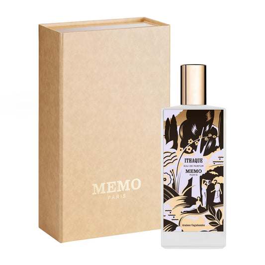 Memo Paris Ithaque top notes image highlighting cedar and bergamot brightness