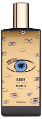 Memo Paris Marfa bottle front view, elegant presentation for gifting.