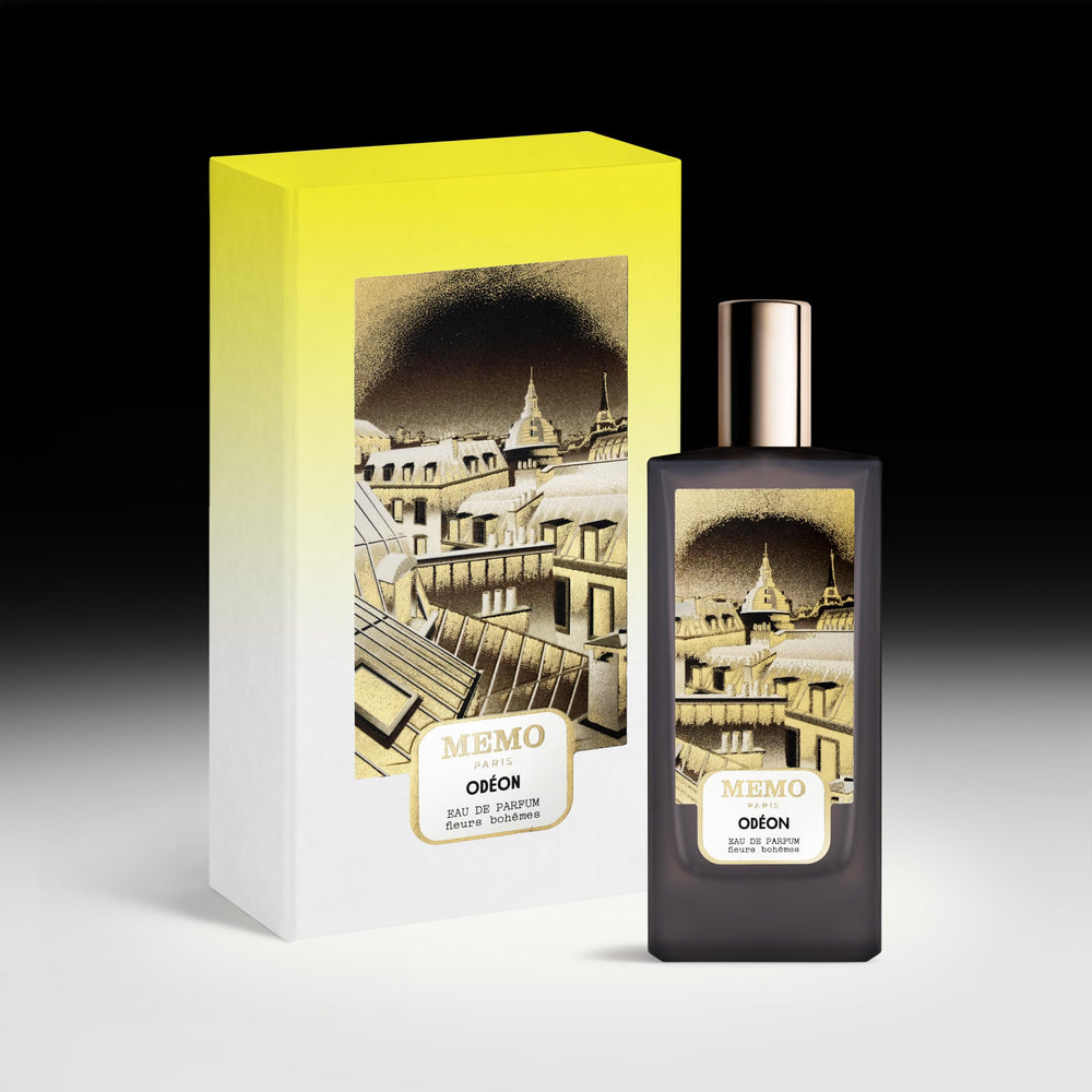 Memo Paris Odeon candied date detail, warm sweetness for Seine-side nights.