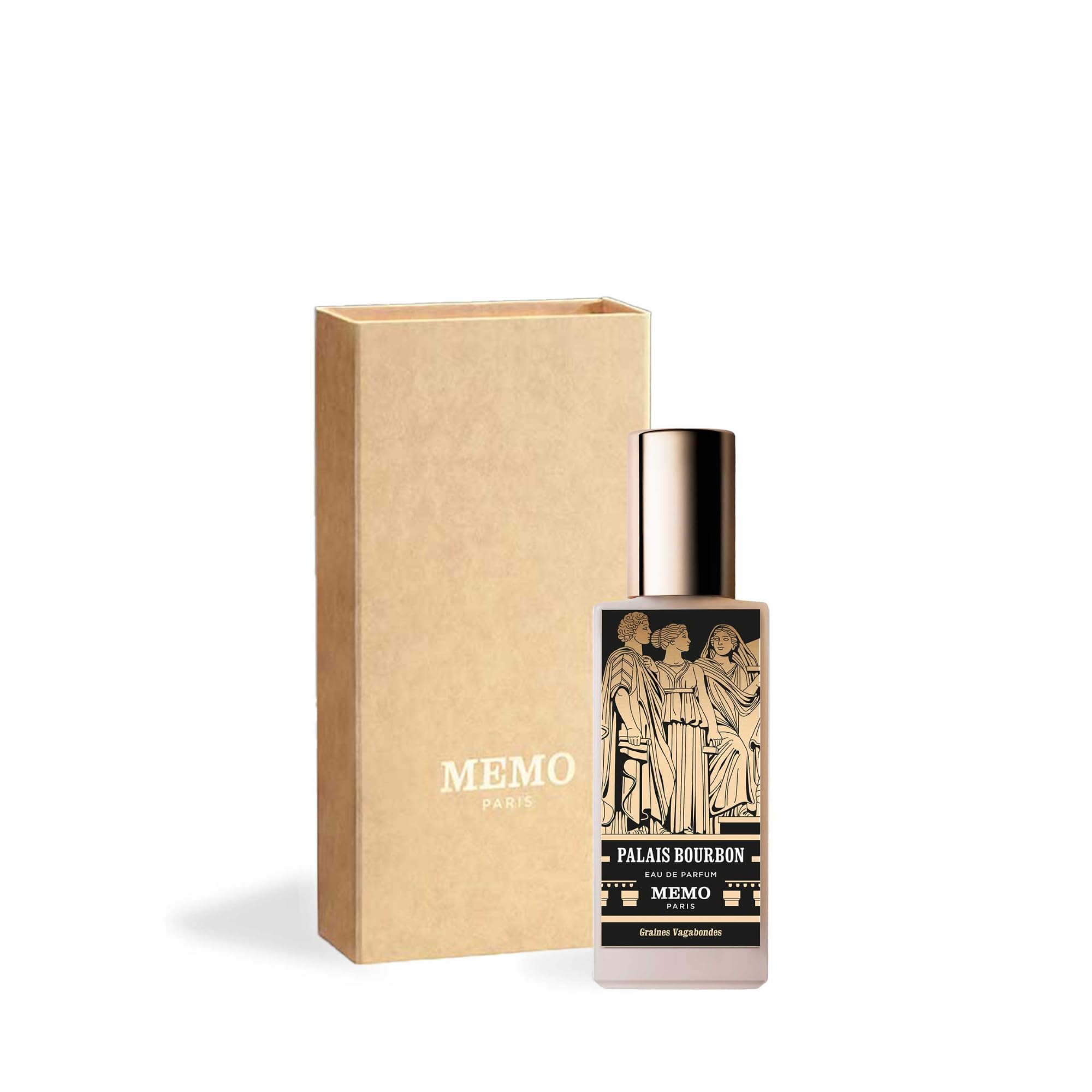 Memo Paris Palais Bourbon oud-spice detail hints at a complex, lasting aroma.