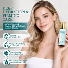 MEMOCORE Frankincense & Castor Oil label emphasizes clean, minimal skincare routine