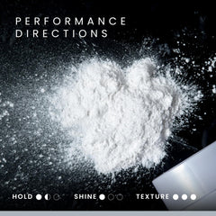 Man applying Forte Series powder to create a textured quiff.