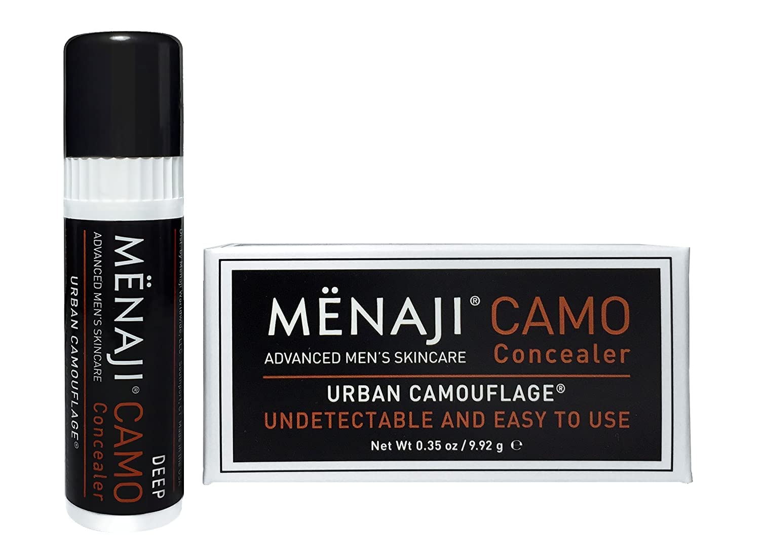 Menaji Urban Camouflage Concealer Stick provides undetectable coverage on skin.