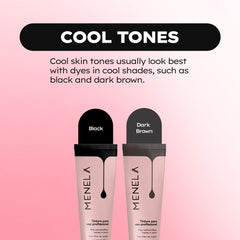 Menela Eyebrow Color Gel finished brows with soft defined look