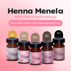 Menela Packaging close-up highlights cruelty-free and vegan branding