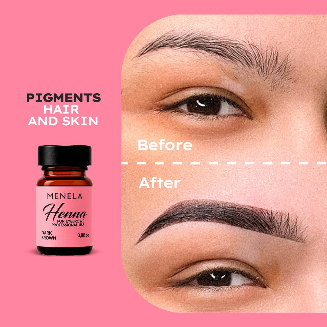 MENELA fixer 15ml with bamboo extract nourishes brows.
