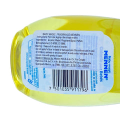 Mennen Baby Cologne in a travel pouch ready for on-the-go routines.