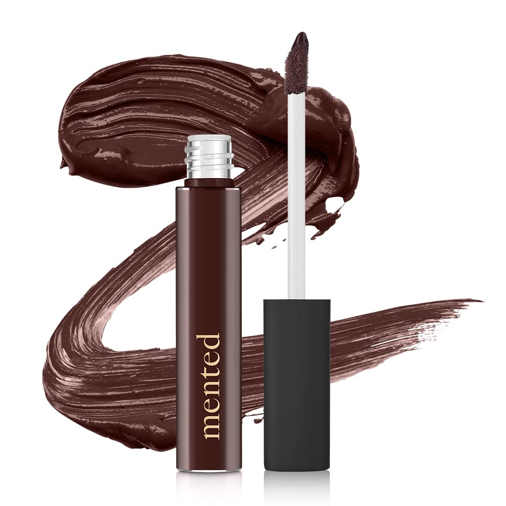 Mented Baby Brown lip gloss bottle showing rich, moisturizing shine
