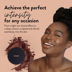Mented Vacay bronzer palette enriched with Vitamin E and A for skin nourishment
