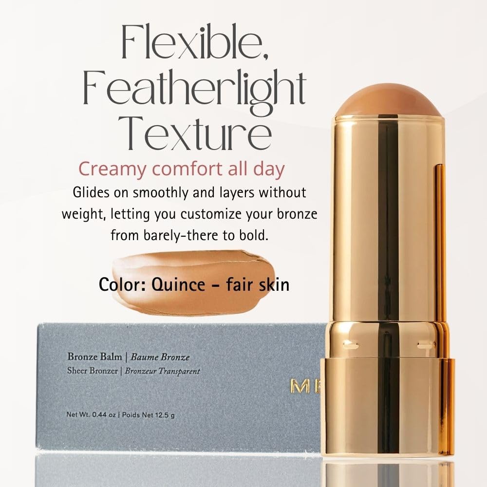 Microfine Pigments in Merit Bronze Balm enhance natural texture and color