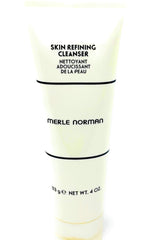 Merle Norman Skin Refining Cleanser bottle suitable for all skin types, gentle cleansing.