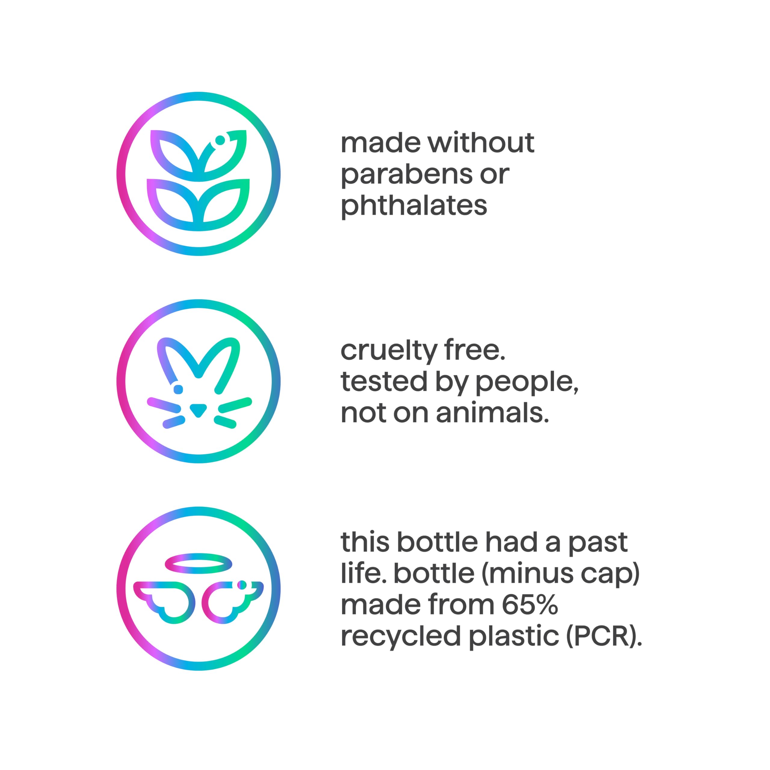 No parabens or phthalates in the Simply Nourish formula