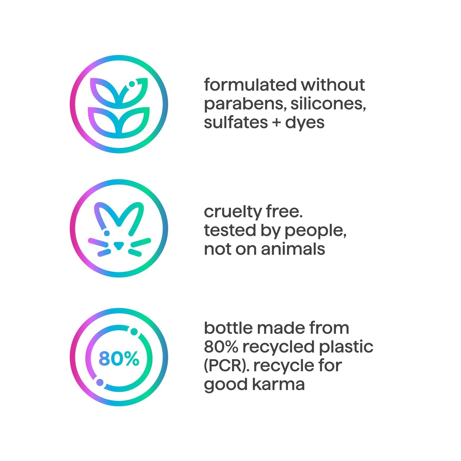 Method Daily Zen quinoa protein close-up signals nourishing daily hair care