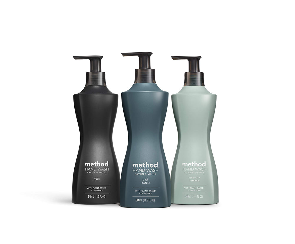 HDPE bottle of Method Gel Hand Wash Yuzu packaging