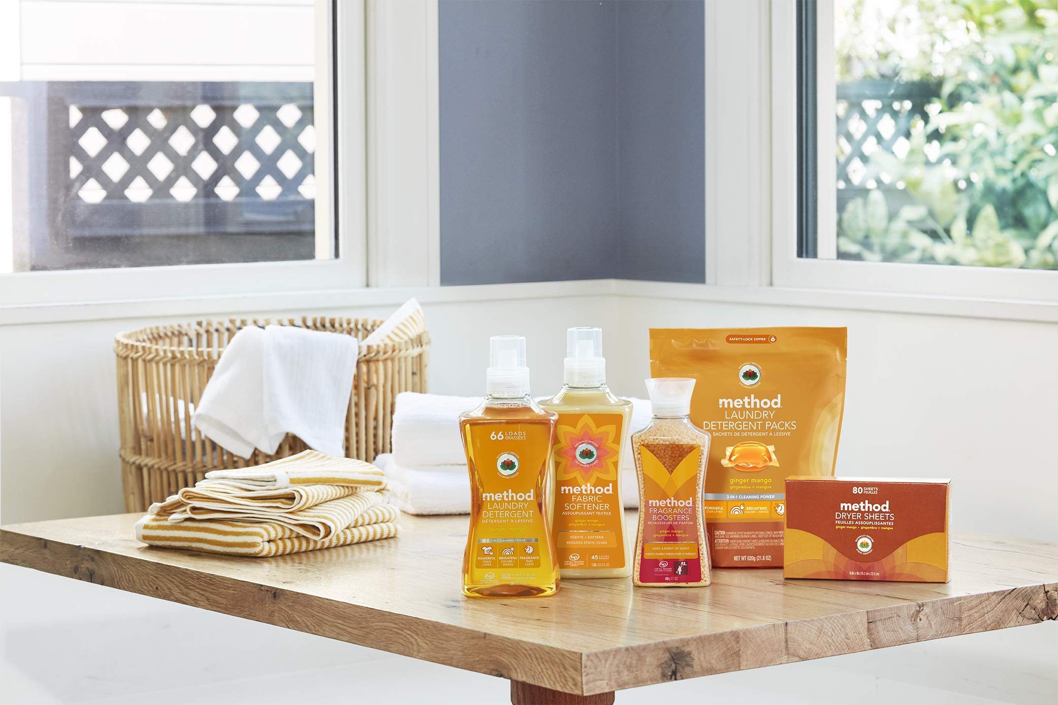 Method Ginger Mango cruelty-free booster tested by people not animals.
