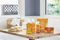 Method Ginger Mango cruelty-free booster tested by people not animals.