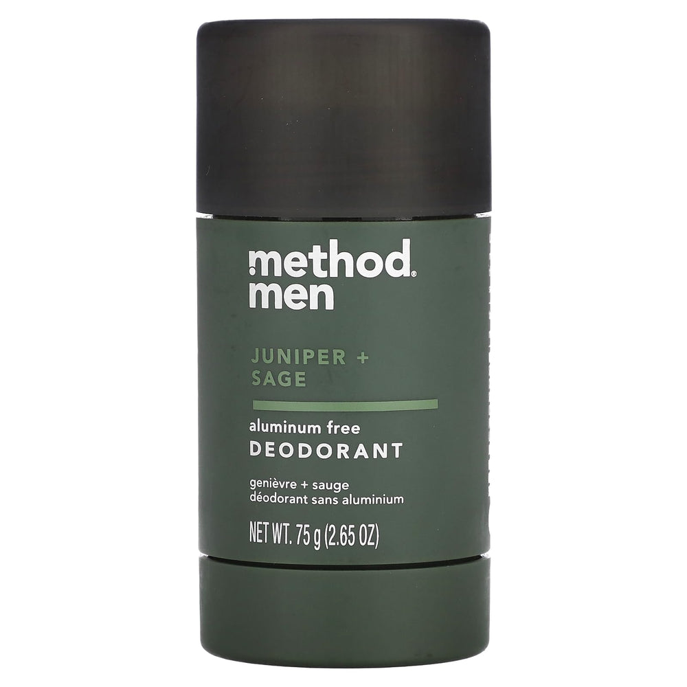 Method Juniper Sage deodorant bottle offers all-day freshness with a clean, natural scent.