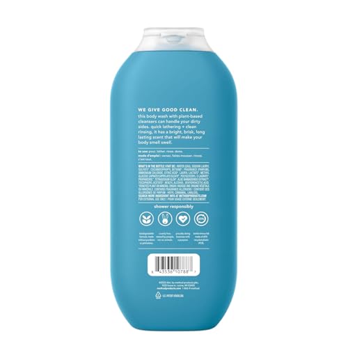 Close-up of lather from Method Men Body Wash Glacier Granite