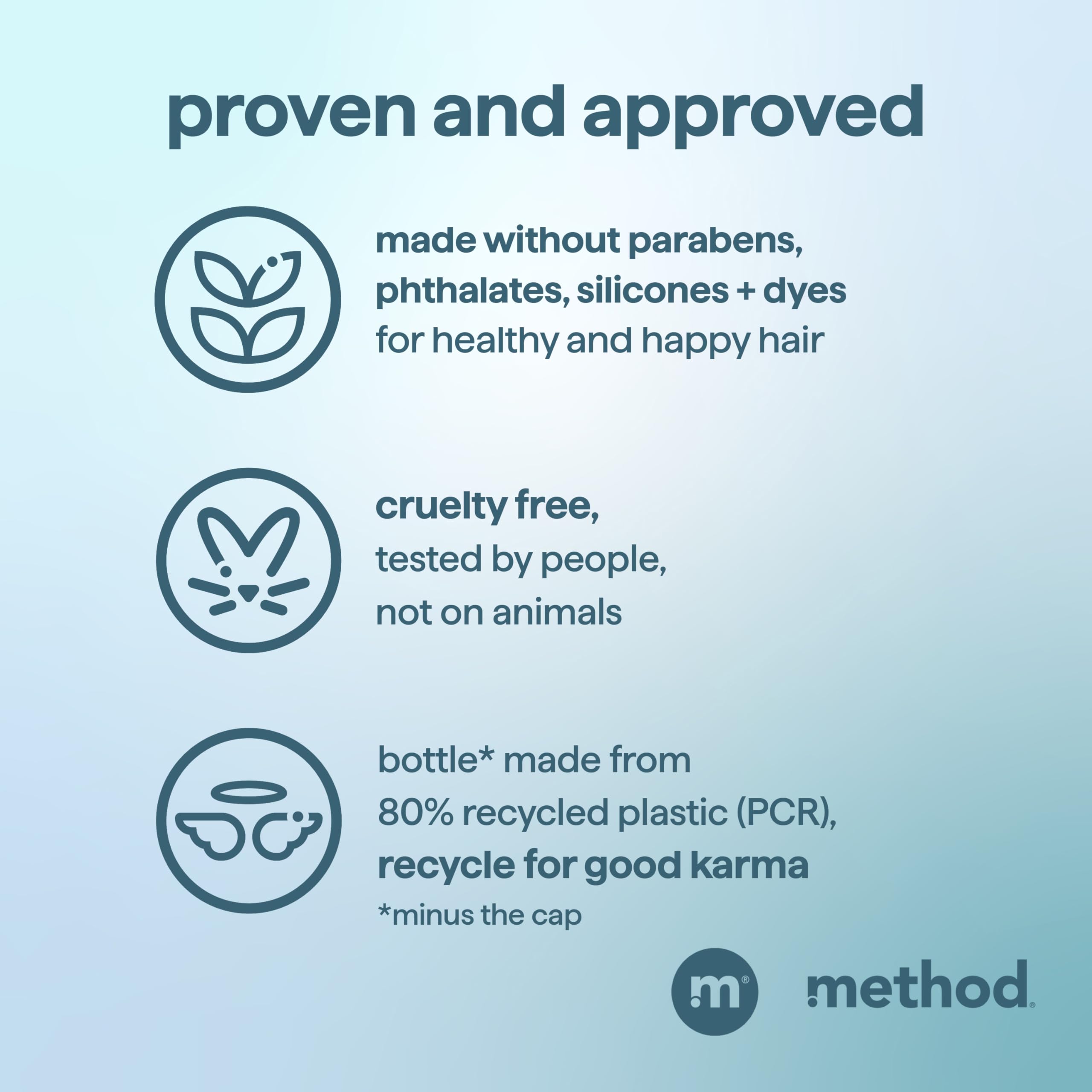 Method Men jojoba oil ingredient emphasizing conditioning benefits