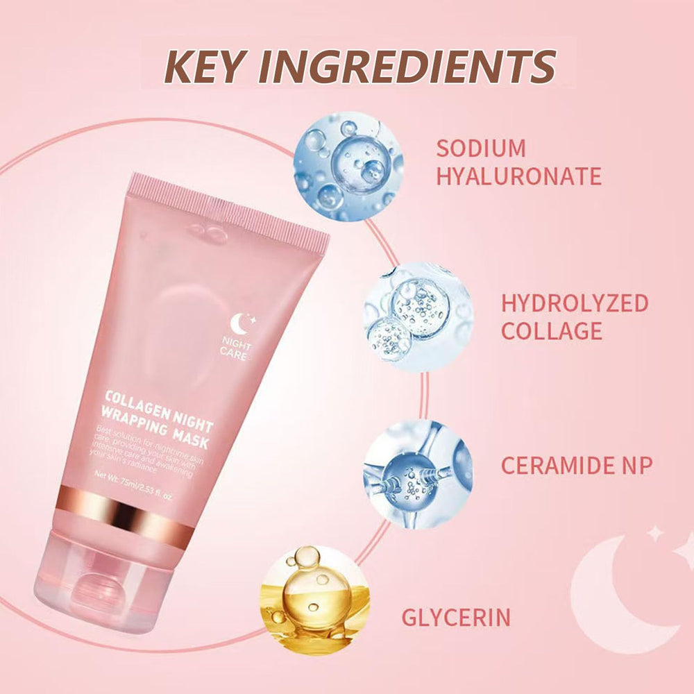 Metiplou Hydrating Mask being peeled off to reveal refreshed skin.