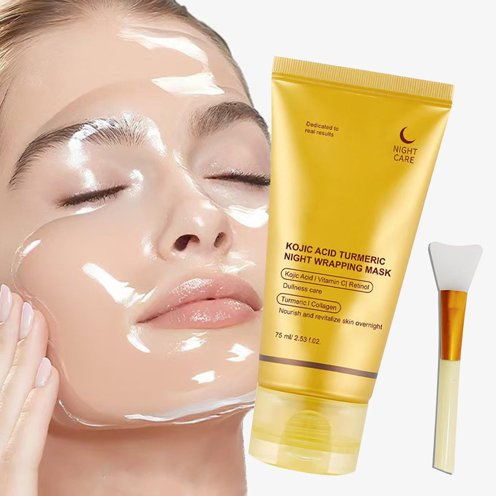 Smooth cream is applied to skin for a comforting finish with Metiplou mask.