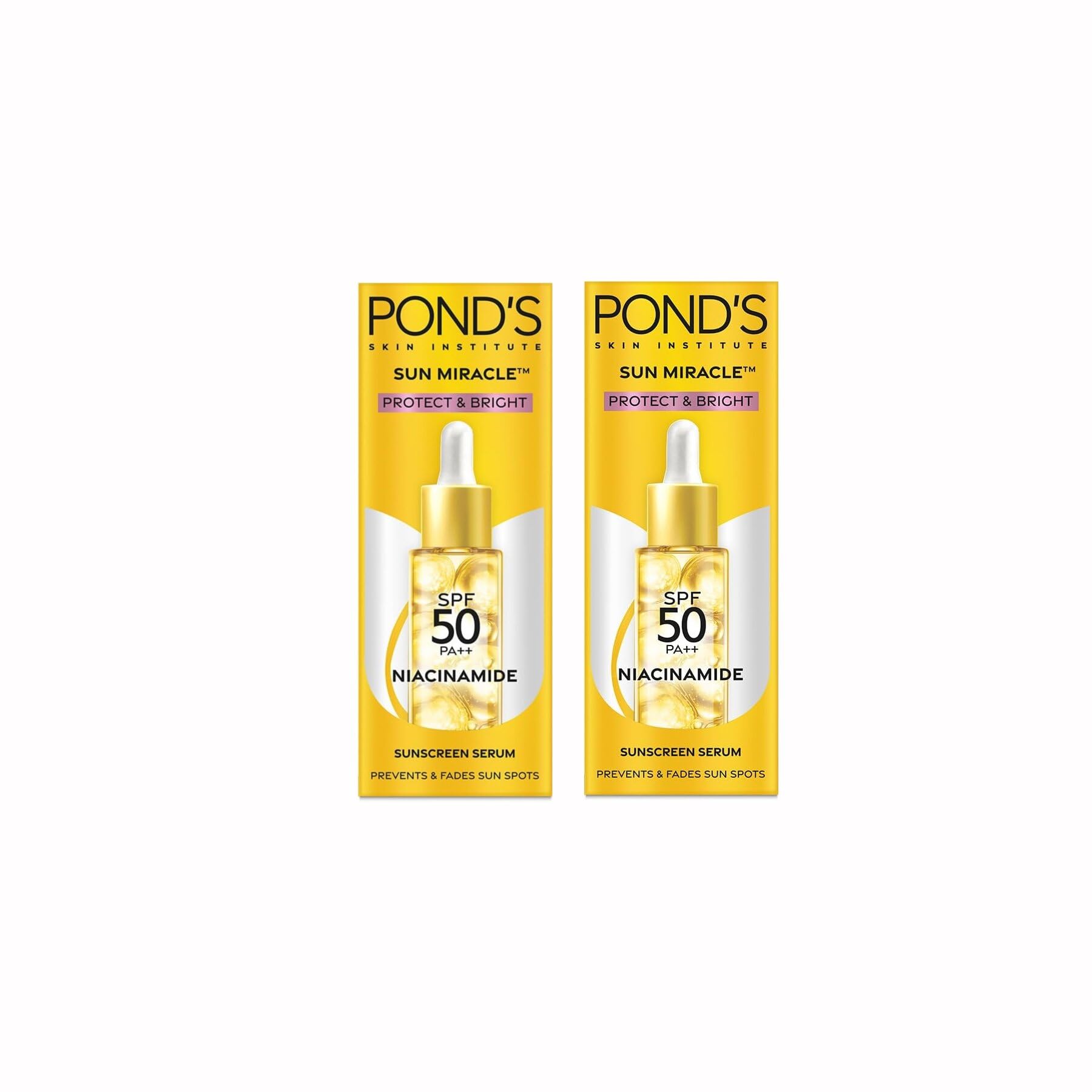 Metrey Herbotech PONDD-S Sun Miracle SPF 50 serum applied for daily protection